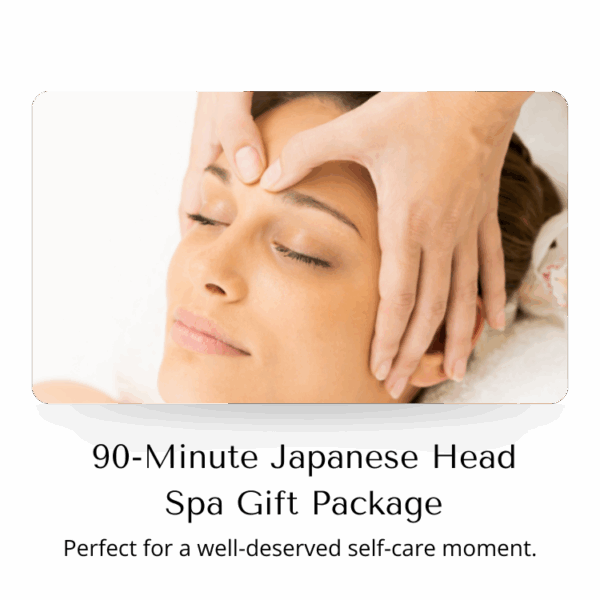 90-Minute Japanese Head Spa Gift Package