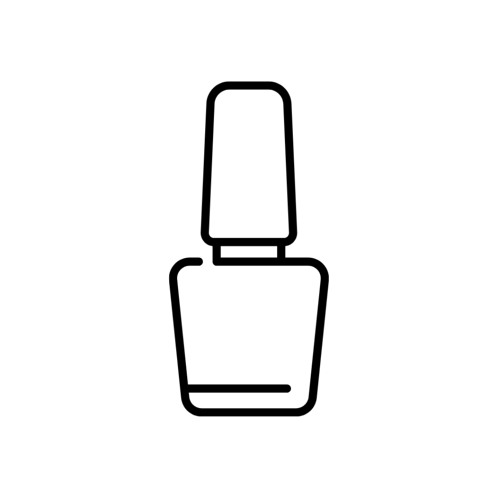 Icon of a nail polish bottle at the nail salon near new orleans louisiana